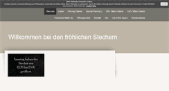 Desktop Screenshot of die-froehlichen-stecher.de